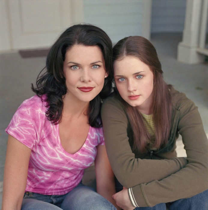 Madre e hija de la serie Gilmore Girls 