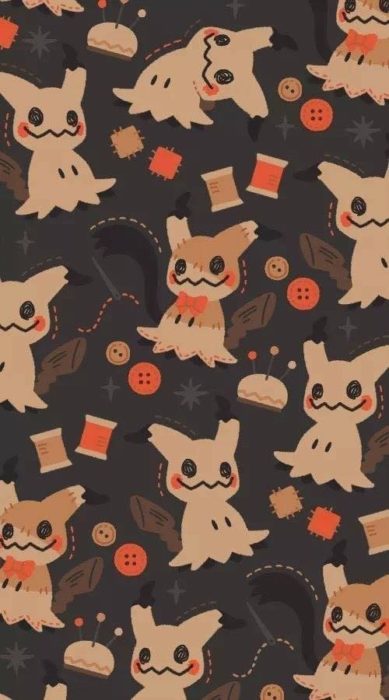 Fondo de pantalla inspirado en el pokémon Mimikyu