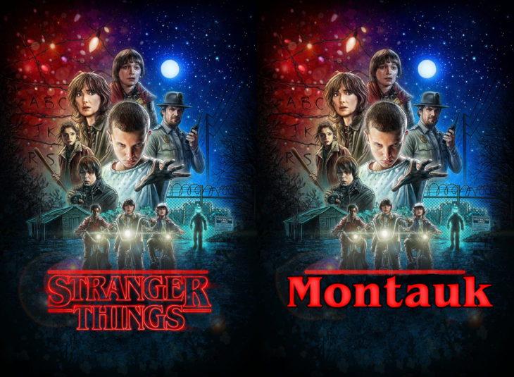 Nombres originales de series; Stranger things, Montauk