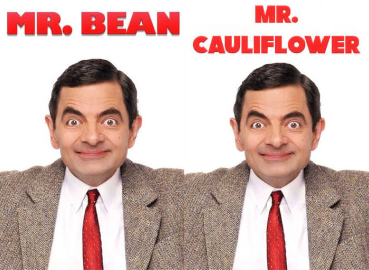 Nombres originales de series; Mr. Bean, Mr. Cauliflower