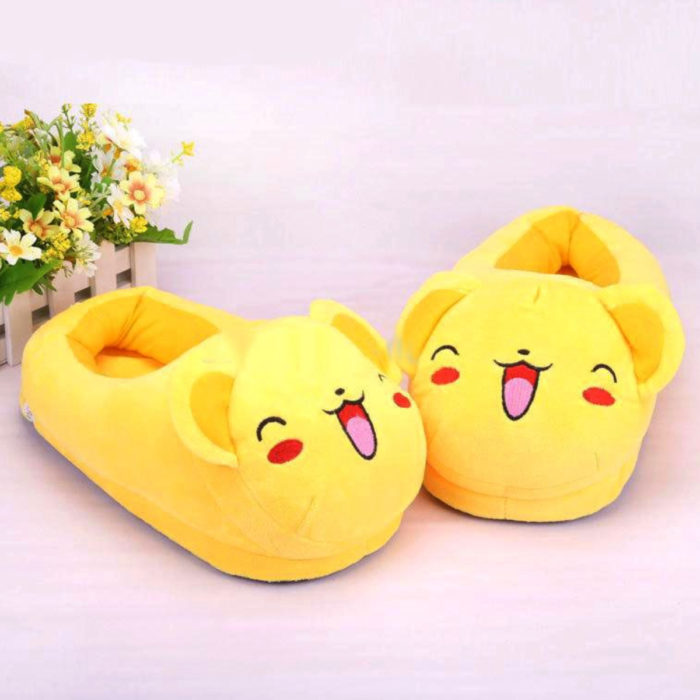 Pantuflas bonitas, kawaii, tiernas de Kero de Sakura Card Captors