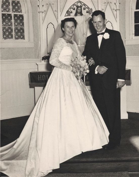 Marvin Stone y Lucille Stone sesión de fotos 60 años de casados