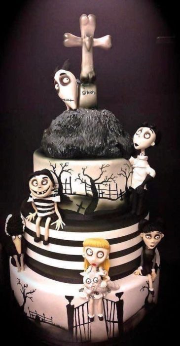 Pastel de frankenweenie