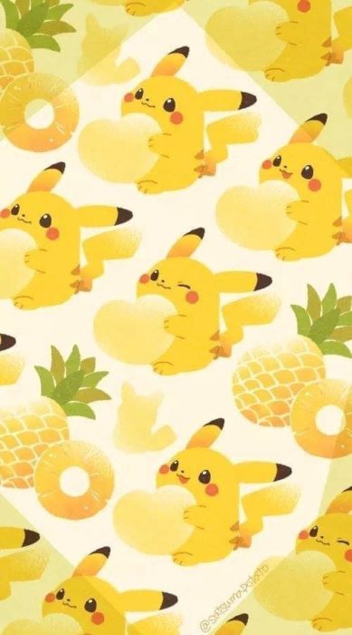 Fondo de pantalla inspirado en el pokémon Pikachu