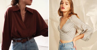 15 Blusas para lucir un escote fantástico