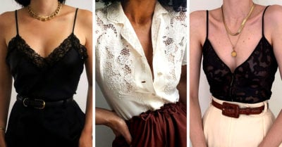 18 Blusas vintage con encaje que te harán lucir bella y sofisticada