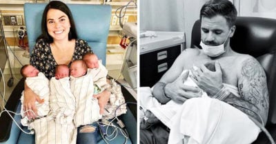 Después de adoptar a 4 niños, descubrieron que serían padres ¡de cuatrillizos!