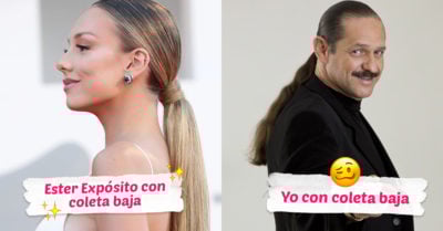 La coleta de Ester Expósito fue bautizada como ‘tendencia’ e internet hizo algunos memes