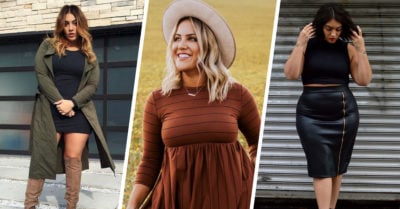 15 Tendencias de moda para que la chicas con curvas presuman en otoño