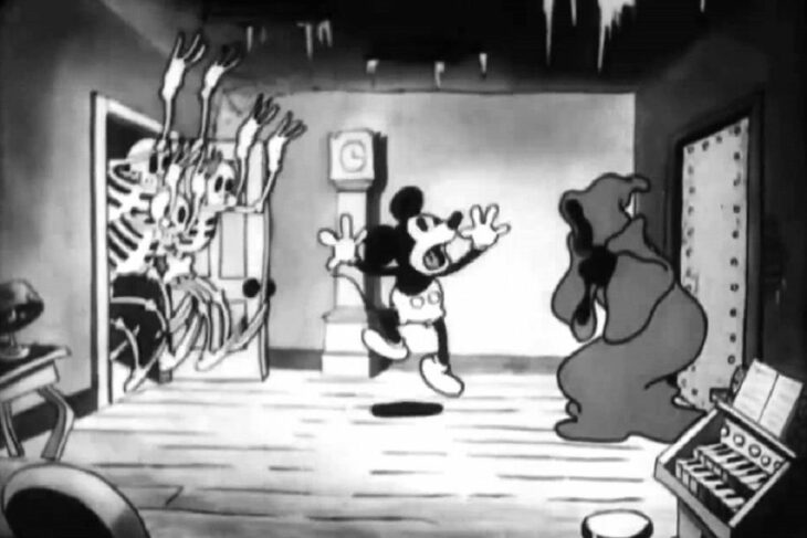 Escena de Mickey Mouse: La casa encantada