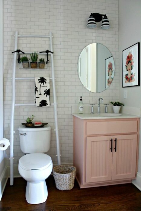 Decoración del hogar del baño estilo Pinterest