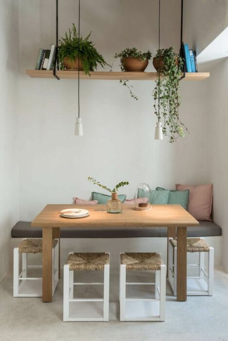 Decoración del hogar de la zona del comedor estilo Pinterest