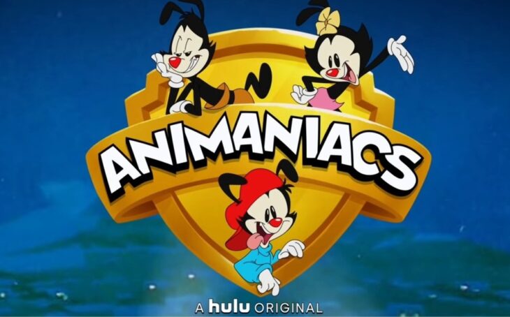 Imagen de publicidad del regreso de Animaniacs en Hulu