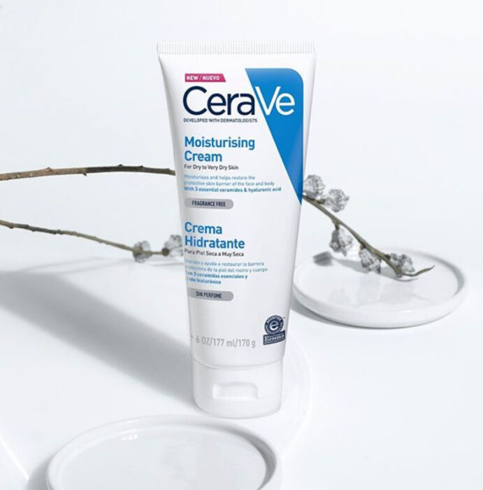 Crema hidratante facial de CeraVe