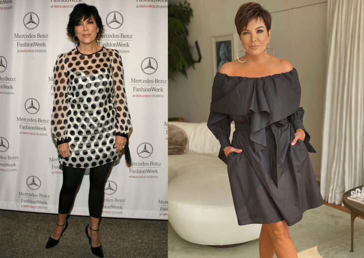 Kris Jenner en el primer episodio de la serie Keeping up With the Kardashian vs el último capítulo 