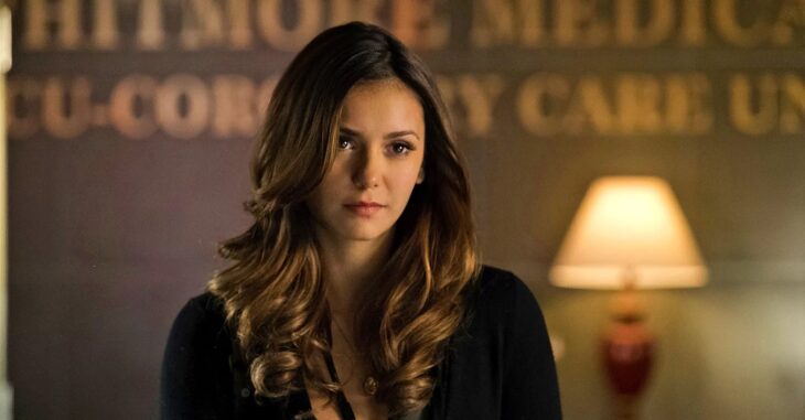 Nina Dobrev en la serie The Vampire Diaries