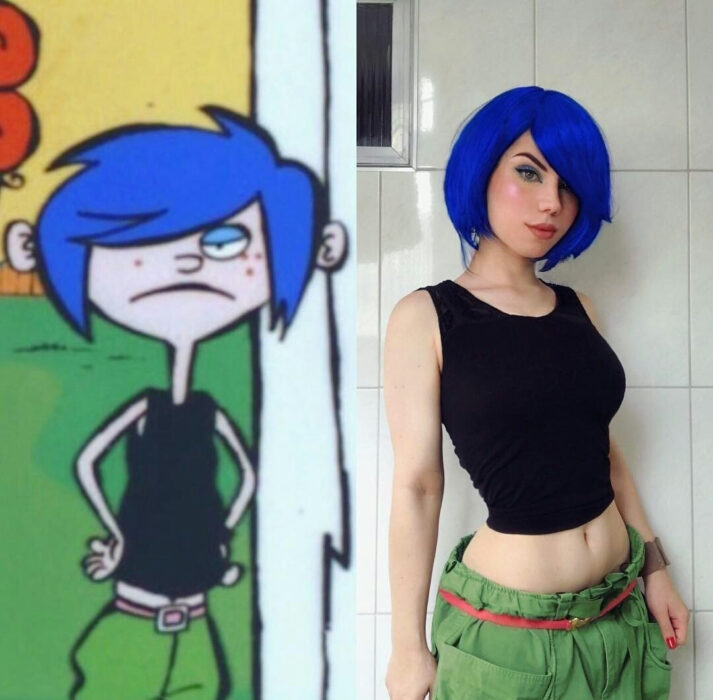 Disfraz de la hermana de Edd, ed y Eddy