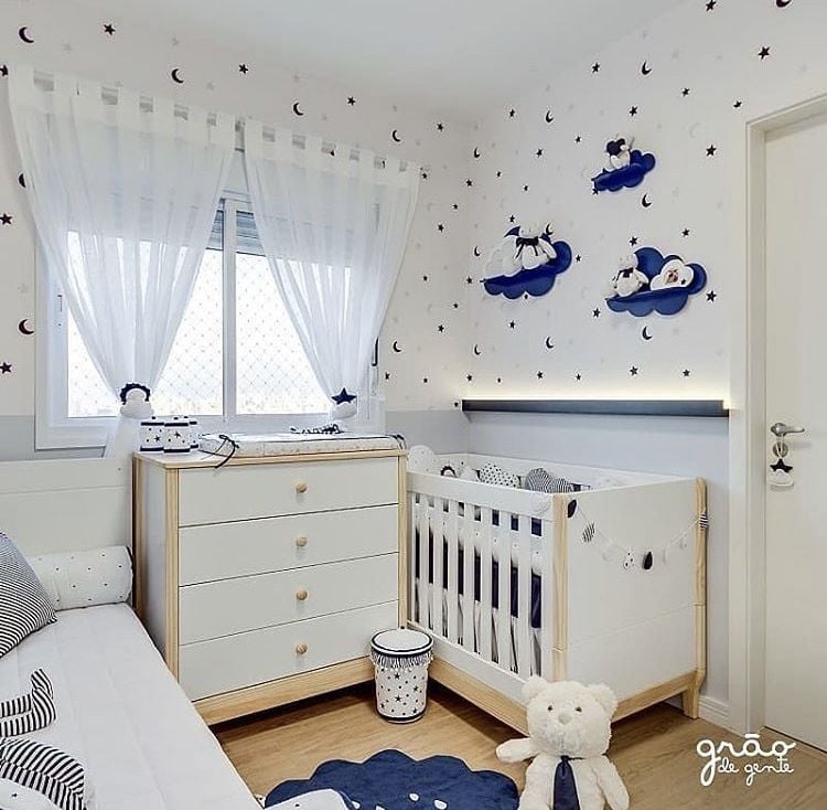Ideas para la decoración de la habitación de un bebé