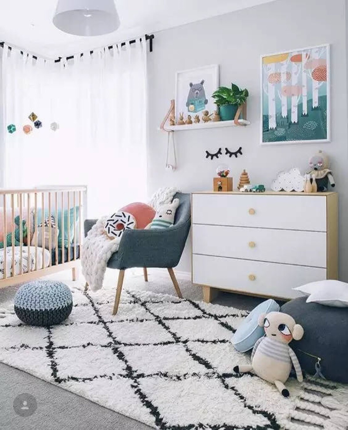 20 Hermosas Ideas De Decoración Para El Cuarto Del Bebé