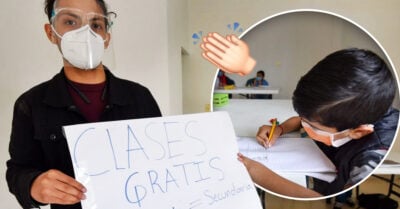 Universitario da clases gratuitas a niños que no tienen acceso a internet