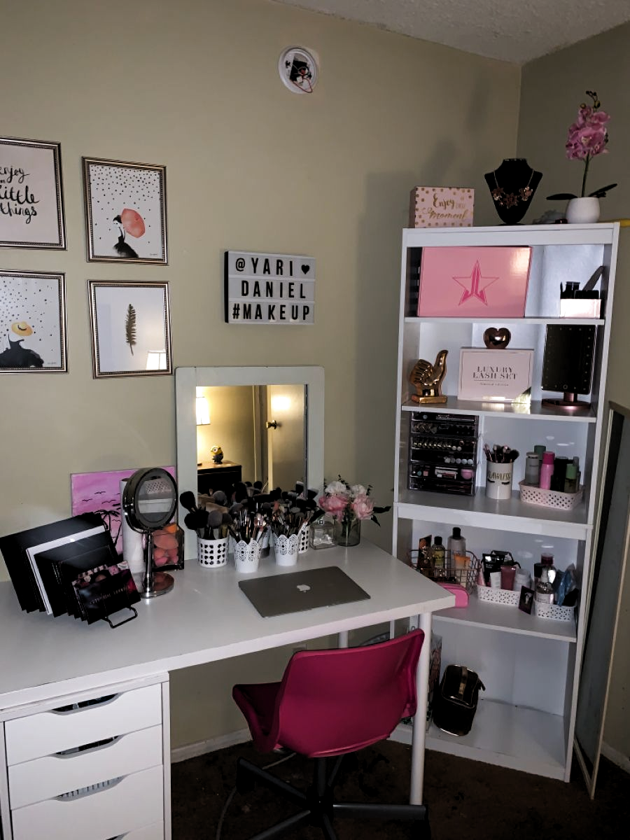 Makeup rooms' inspirarte a tener un ensueño