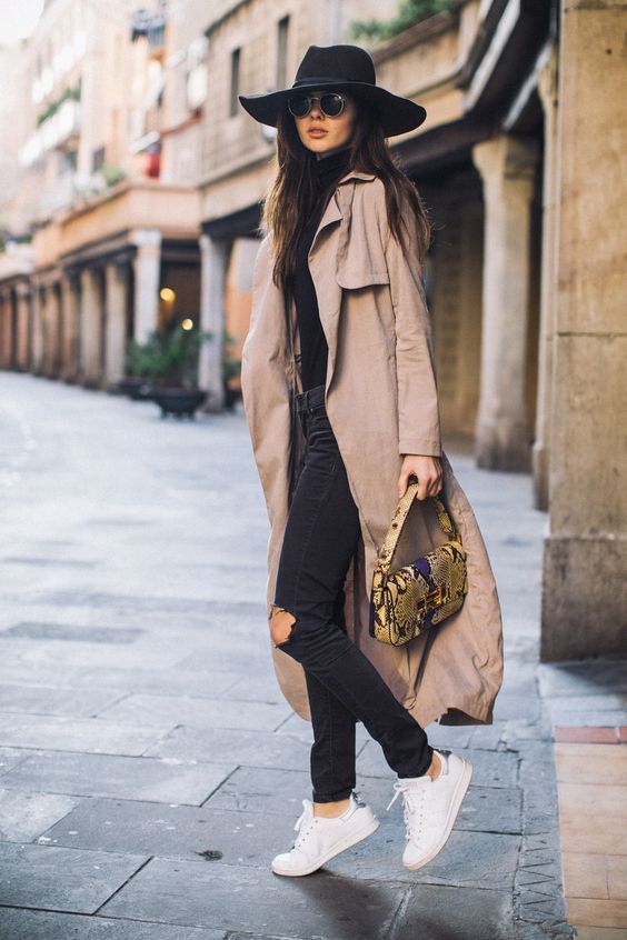 Outfits de otoño-invierno para lucir perfecta con sombrero