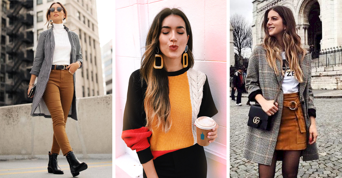 Outfits lindos para ir a trabajar durante el otoño-invierno