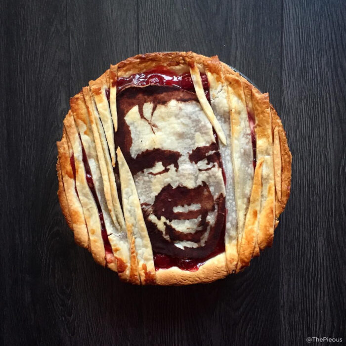 Artista repostera Jessica Clark-Bojin crea pays de Halloween; The Shining, El resplandor, Jack Torrance