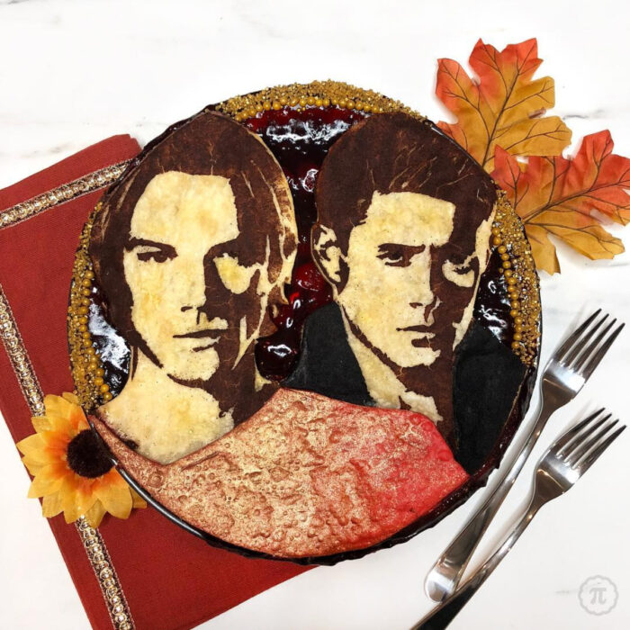 Artista repostera Jessica Clark-Bojin crea pays de Halloween; Supernatural, Sam y Dean Winchester