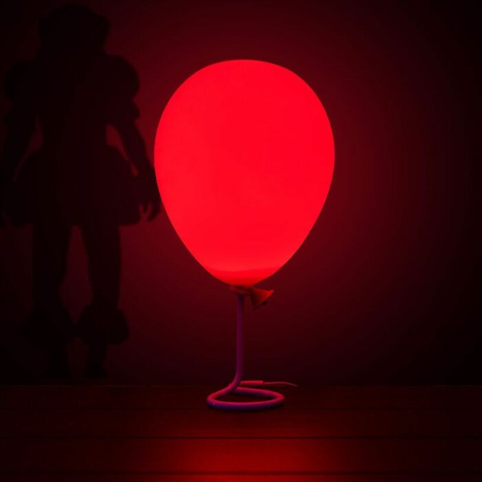 Lampara de pennywise globo rojo