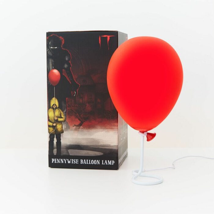 Lampara de pennywise globo rojo