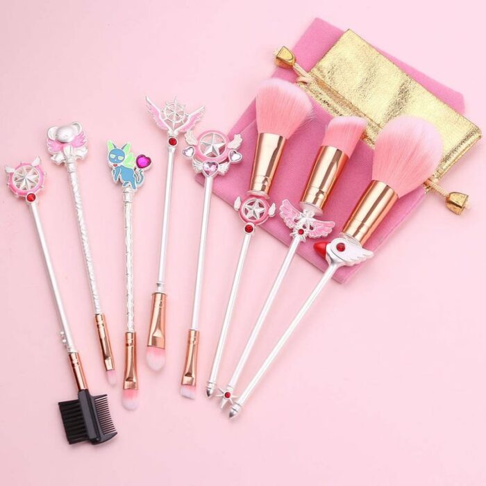 Brochas para maquillaje inspiradas en sakura card captor