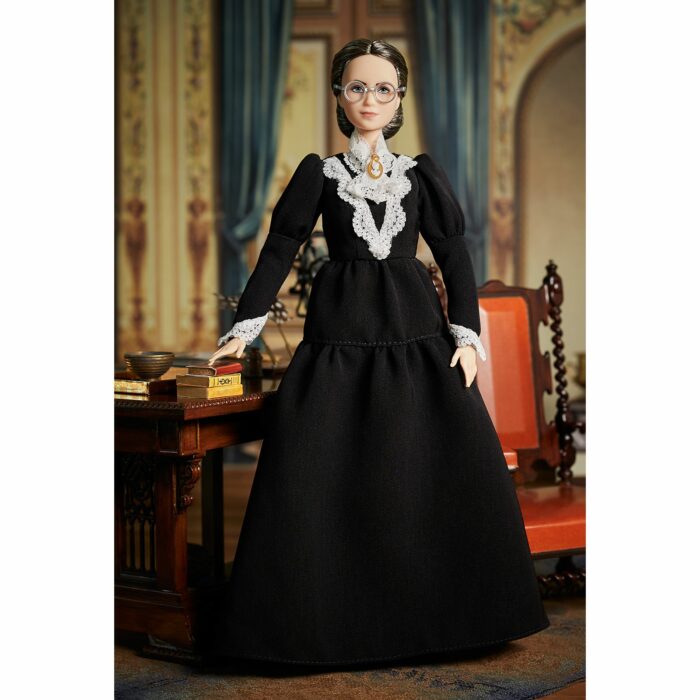 Muñeca Barbie inspirada en Susan B. Anthony