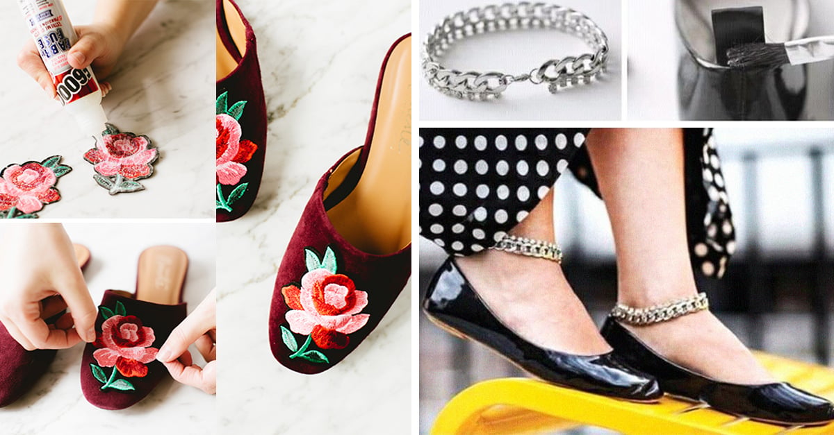 Ideas DIY originales para transformar todos tus zapatos