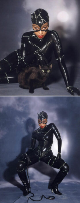 Normani disfrazada como Cat Woman