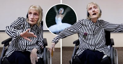 ¡Emocionante! Bailarina con Alzheimer reacciona a la música que bailó en su juventud