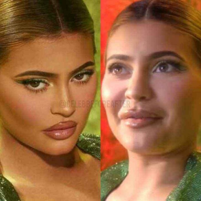 Kylie Jenner sin photoshop