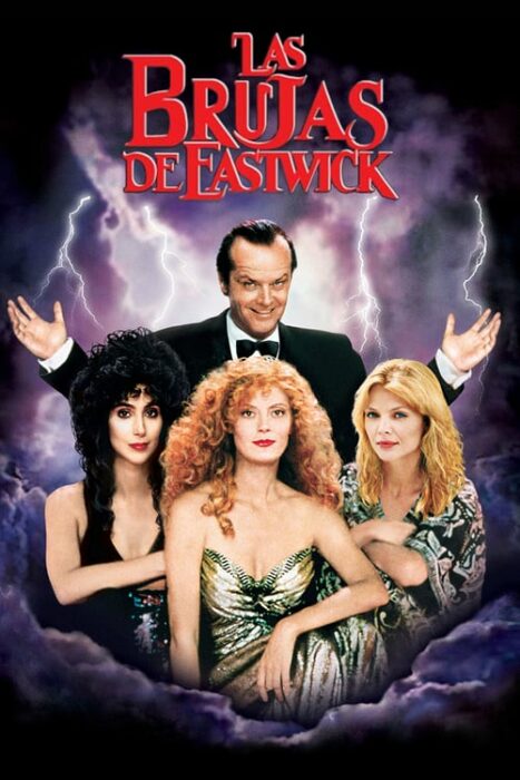 Poster de la película 'Las brujas de Eastwick'