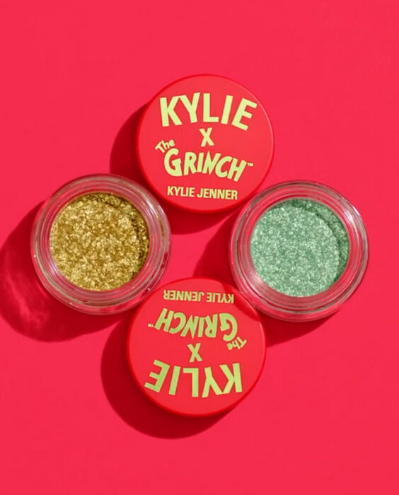 Sombras shimmer de la colección 'Kylie x The Grinch'