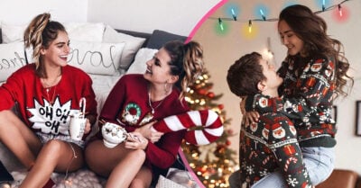 13 Ideas para celebrar Navidad con una sesión de fotos en pijama