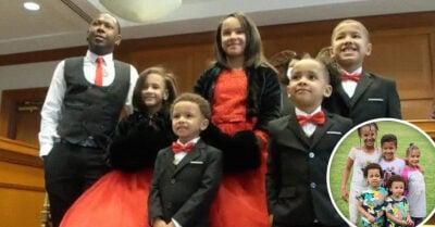 Padre soltero adopta a 5 hermanos; no quería que crecieran separados