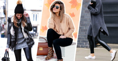 15 Outfits con leggings para verte increíble esta temporada