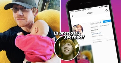 Rupert Grint se une a Instagram y comparte la primera foto con su hija