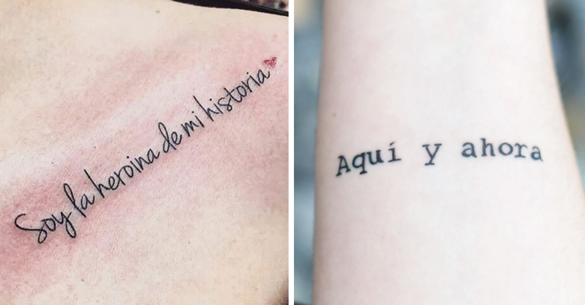 11 ideas de tatuajes que te recordarán todo el amor propio