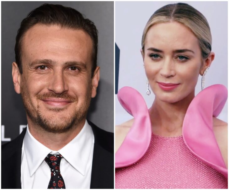 Jason Segel y Emily Blunt; 13 Famosos que han sido pareja en más de una película