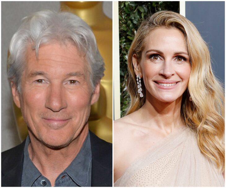 Richard Gere y Julia Roberts; 13 Famosos que han sido pareja en más de una película