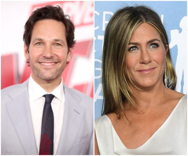 Paul Rudd y Jennifer Aniston; 13 Famosos que han sido pareja en más de una película