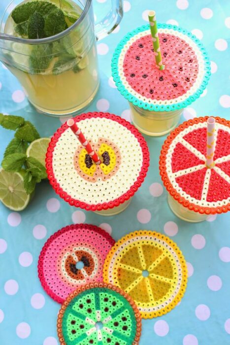 Portavasos de frutas elaborados a mano; 13 Regalos de Navidad para sorprender a tus seres queridos