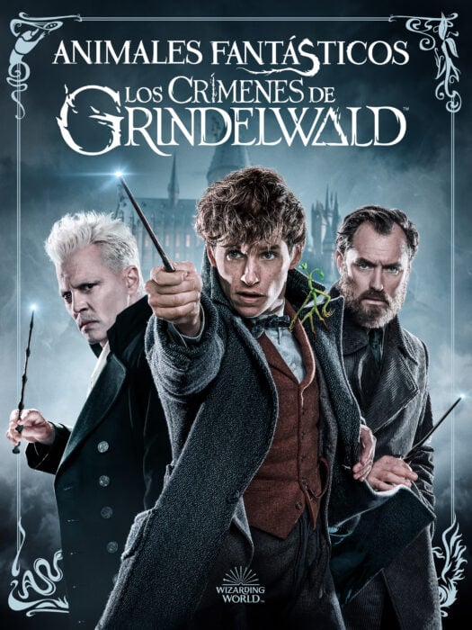 Poster de la película 'Animales Fantásticos los crímenes de Grindelwald'