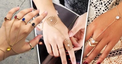 16 Brazaletes de mano que reemplazarán a los anillos y pulseras